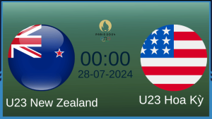 U23 New Zealand vs U23 Mỹ